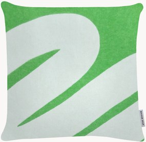 Capa de almofada decorativa em lã da Nova Zelândia Swirl
