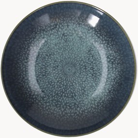 Pratos de massa em porcelana Oriental, conjunto de 6