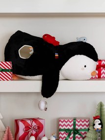 Grande peluche pinguim de atividades Banquise branco