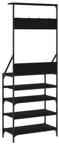 Conjunto de Entrada - Bengaleiro c/ arrumação de calçado 70x34x184 cm