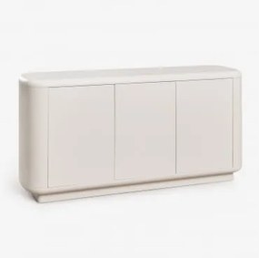 Aparador Em Mdf Cixila ↔︎ 150 Cm & Gardénia Branco - Sklum