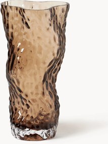 Jarra de vidro artesanal Ostrea Rock, Alt 30 cm