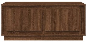 Mesa de centro 102x50x44 cm derivados madeira carvalho castanho
