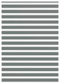 vidaXL Cortina de zebra 165x200 cm largura do tecido 160,9cm poliéster