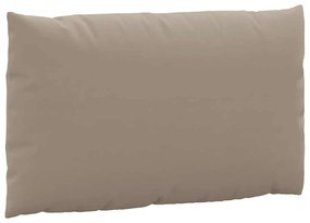Almofadões de paletes 2 pcs tecido oxford cinza-acastanhado