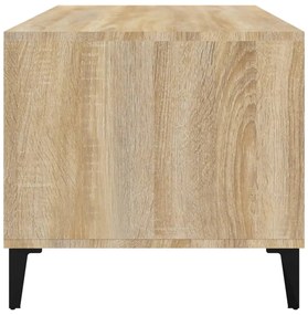 Mesa de centro 90x49x45 cm derivados de madeira carvalho sonoma
