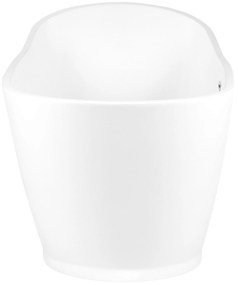Banheira autónoma em acrílico branco 170 x 75 cm LONDRINA Beliani
