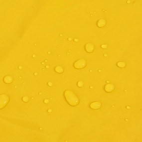 Capa de chuva para cães com tiras reflectoras amarelo XL