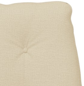 Poltrona Relaxante em Tecido Creme
