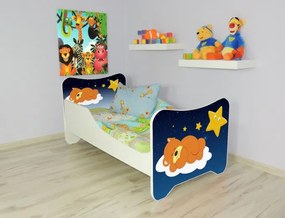 CAMA INFANTIL CRIANÇAS OFERTA COLCHÃO ESPUMA HAPPY KITTY – URSINHO 160x80 AZUL