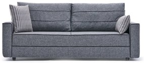 Sofá-Cama de 3 Lugares Ece – Cinzento – 215 cm x 88 cm x 90 cm