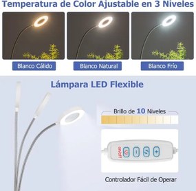 Mesa de manicure dobrável com aspirador de pó elétrico Luz LED 4 rodas com travão 90 x 40 x 77 cm Branca