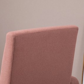 Poltrona Bally - Rosa - Design Nórdico