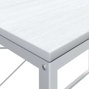 Secretária computador 110x60x70 cm derivados madeira branco