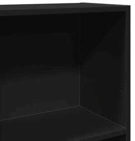 Estante 40x24x109 cm derivados de madeira preto