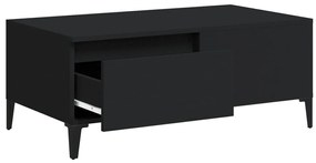 Mesa de centro 90x50x36,5 cm derivados de madeira preto