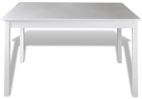 5 pcs Conjunto de jantar branco