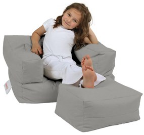 Puff de Jardim Kids Single Seat Pouffe – Fumo – 65x50x40 cm | Tribo Ho