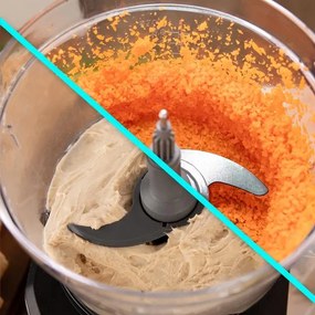 Processador de alimentos Paprika 2000 Full com potência máxima de 2000 W, estrutura de aço inoxidável, 2 velocidades e função Pulse