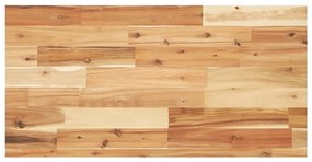 vidaXL Tampo p/ móvel de WC 100x40x4cm acácia maciça acabamento a óleo
