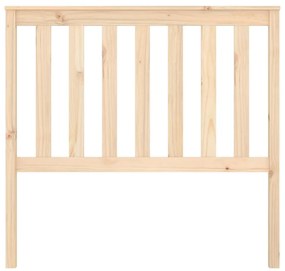 Cabeceira de cama 106x6x101 cm pinho maciço