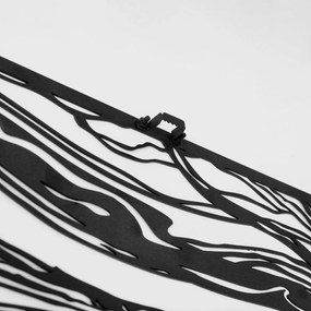 Acessório Decorativo de Parede Apt728 – Preto – 44 x 56 cm