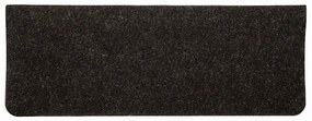 Tapetes de escada adesivos 30 pcs 65x24,5x3,5 cm antracite