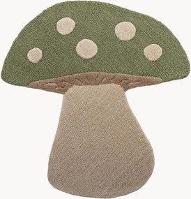 Tapete para crianças em lã Mushroom