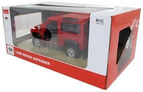 Carro telecomandado Land Rover Defender 1:14 2,4GHz Portas manuais Vermelho