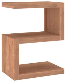 Mesa de apoio 45x30x60 cm madeira de teca maciça