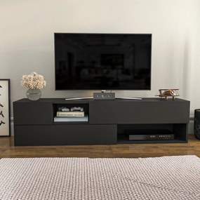 Móvel TV Morton – Antracite – 160 cm x 37,7 cm x 40 cm