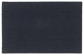 vidaXL Tapete de porta 65x100 cm fibra de coco tufada cinzento escuro