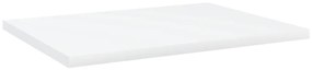 Prateleiras para estante 4 pcs 40x30x1,5cm contraplacado branco