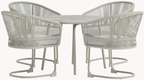 Conjunto de jantar para jardim Tilos, conjunto de 5