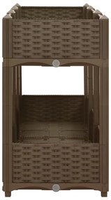 Canteiro elevado 120x40x71 cm polipropileno