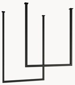 Suporte para toalhas em metal Tensi, conjunto de 2