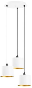 Candeeiro Berceste – Branco – 40 cm de diâmetro, 111 cm de altura