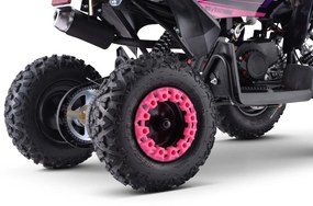 Moto 4 para crianças Gasolina 50cc ATV Motors Adventure Rosa