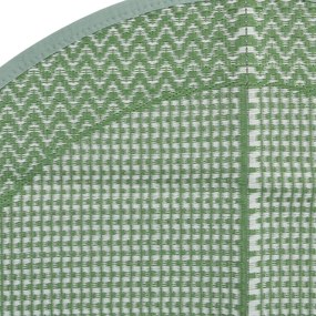 Tapete de exterior Ø120 cm ARAKIL PP Verde