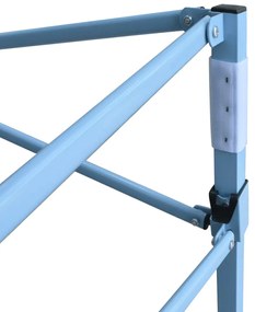 Tenda dobrável profissional festas 3 paredes 3x4m aço branco