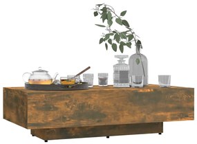 Mesa de centro 100x49,5x31 cm derivados madeira carvalho fumado