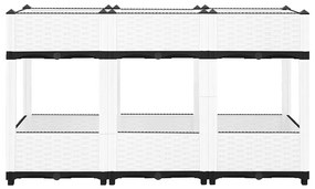 Canteiro elevado 120x40x71 cm polipropileno