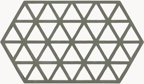Bases para copos grandes em silicone Triangles, conjunto de 6