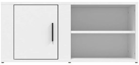 Móveis TV 2pcs 80x31,5x36 cm derivados de madeira branco