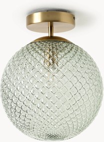 Candeeiro de teto pequeno de vidro Lorna