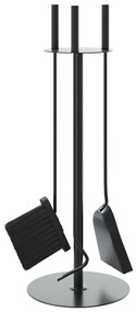 Conjunto de ferramentas para lareira 4 pcs 22x59 cm aço