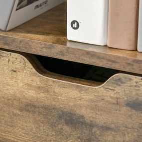 Estante com Prateleiras – Modelo Ålesund – 58x24x122 – Madeira – 6 Nív