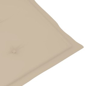Cadeiras jardim reclináveis c/ almofadões 2 pcs acácia maciça