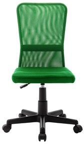 Cadeira de escritório 44x52x100 cm tecido de malha verde