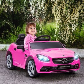 AIYAPLAY Carro Elétrico Mercedes SLC 300 12V para Crianças de 3-6 Anos